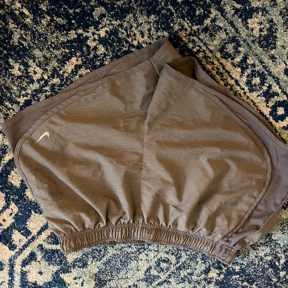 Grey Size Large Nike Tempo Running Shorts